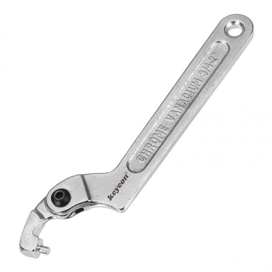 Metric Crescent Wrench Hooked Multifunctional Hook Type Wrench Tool 4 Sizes