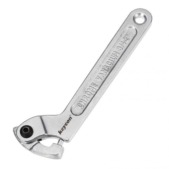 Metric Crescent Wrench Hooked Multifunctional Hook Type Wrench Tool 4 Sizes