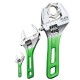 Wrench Short Handle Adjustable Spanner HCS Material Laser Scale Rubber Wrapped Monkey Spanner 6inch/8inch/10inch/12inch