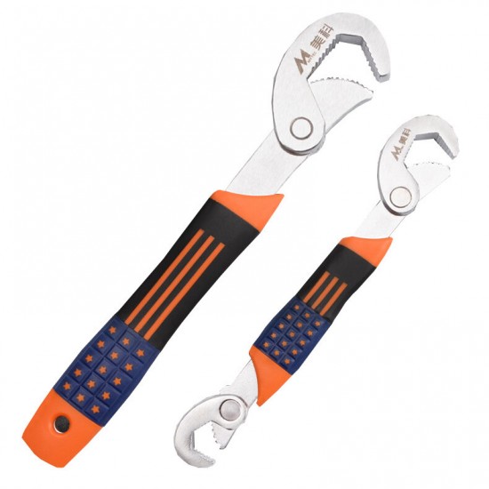 Three-Sided Toothed Universal Wrench Multifunctional Faucet Movable Wrench Tool Household Pipe Wrench Universal Pipe Wrench Three-Sided Toothed Universal Wrench Multifunctional Faucet Movable Wrench Tool Household Pipe Wrench Universal Pipe Wrench