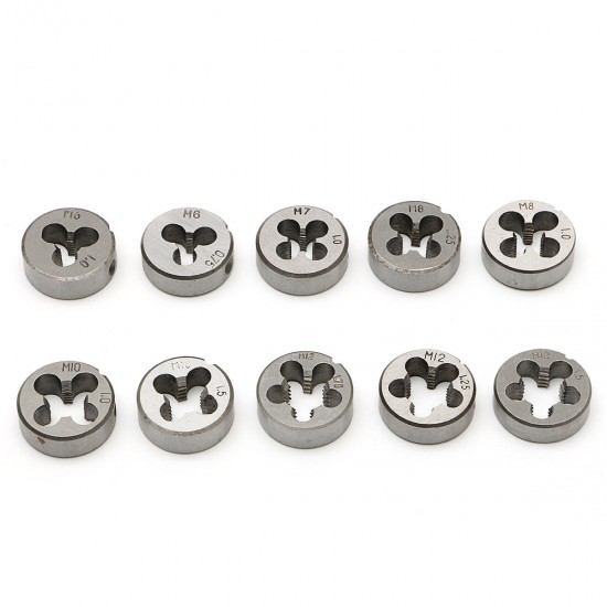 Metric Screwstock Die Wrench Set Handwork Tool High-Speed Steel Metric Screwstock Die Wrench Set Handwork Tool High-Speed Steel