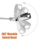Metric Tubing Ratchet Wrench Flexible Head Steel 8-14mm Repair Tool Metric Tubing Ratchet Wrench Flexible Head Steel 8-14mm Repair Tool
