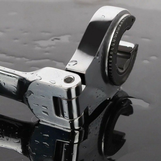 Metric Tubing Ratchet Wrench Flexible Head Steel 8-14mm Repair Tool Metric Tubing Ratchet Wrench Flexible Head Steel 8-14mm Repair Tool