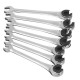 Metric Tubing Ratchet Wrench Flexible Head Steel 8-14mm Repair Tool Metric Tubing Ratchet Wrench Flexible Head Steel 8-14mm Repair Tool