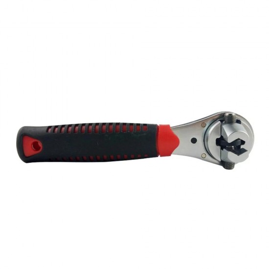Multifunctional 6-22mm Ratchet Wrench Adjustable Universal Key Torque Spanner Plumbing Pipe Auto Multitool Repairing Tool
