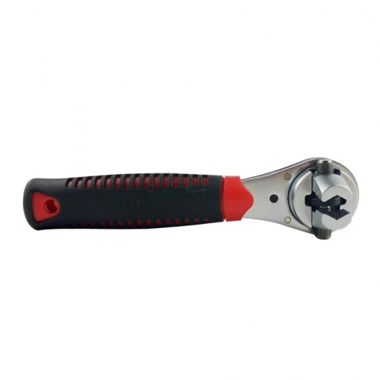 Multifunctional 6-22mm Ratchet Wrench Adjustable Universal Key Torque Spanner Plumbing Pipe Auto Multitool Repairing Tool Multifunctional 6-22mm Ratchet Wrench Adjustable Universal Key Torque Spanner Plumbing Pipe Auto Multitool Repairing Tool