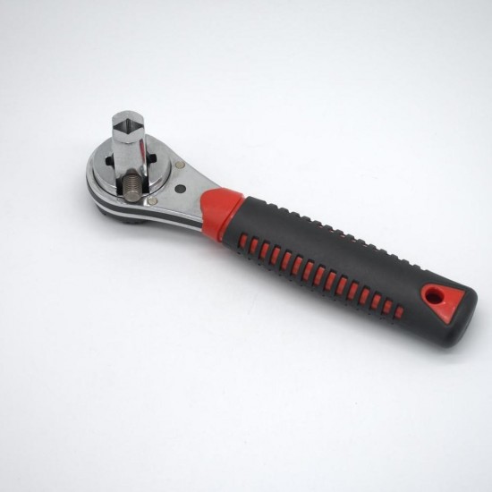 Multifunctional 6-22mm Ratchet Wrench Adjustable Universal Key Torque Spanner Plumbing Pipe Auto Multitool Repairing Tool Multifunctional 6-22mm Ratchet Wrench Adjustable Universal Key Torque Spanner Plumbing Pipe Auto Multitool Repairing Tool