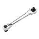 Multifunctional Mini 1/4'' Ratchet Wrench Dual-use Spanner Wrench Quick Sleeve Wrench Hand Tools
