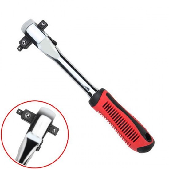NEW 1/4'' 3/8'' 1/2'' 3 in 1 Ratchet Handle Socket Wrench Spanner