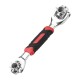 48 In 1 Socket Wrench Multifunction Universal Wrench 360 Degree Revolving Spanner 48 In 1 Socket Wrench Multifunction Universal Wrench 360 Degree Revolving Spanner