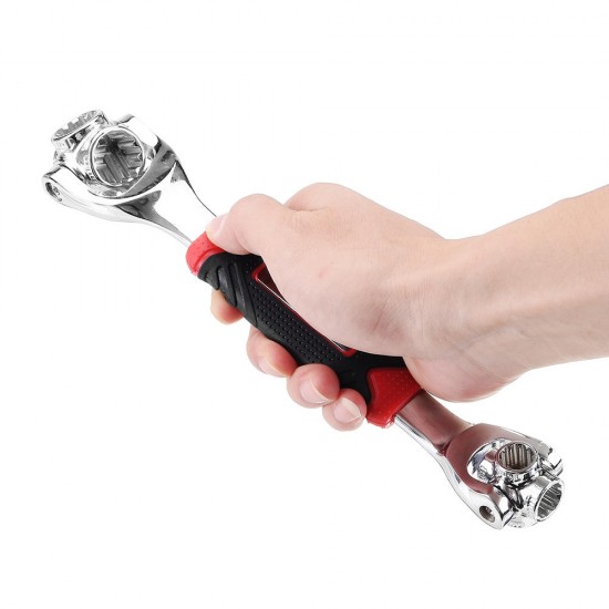 48 In 1 Socket Wrench Multifunction Universal Wrench 360 Degree Revolving Spanner