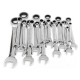 HT01 Chrome Vanadium Steel Metric Ratchet Spanner Gear Wrench Fixed Head 6-32mm HT01 Chrome Vanadium Steel Metric Ratchet Spanner Gear Wrench Fixed Head 6-32mm