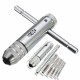 Stainless Steel T Handle Ratchet Wrench Repair Tool With 5 Screws Stainless Steel T Handle Ratchet Wrench Repair Tool With 5 Screws