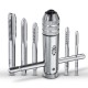 Stainless Steel T Handle Ratchet Wrench Repair Tool With 5 Screws Stainless Steel T Handle Ratchet Wrench Repair Tool With 5 Screws