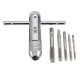 Stainless Steel T Handle Ratchet Wrench Repair Tool With 5 Screws