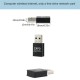 W59 600Mbps bluetooth Audio Transmitter No Drive File 2.4G & 5G Wifi USB Adapter Wireless Double Antennas Network Card for All Windows Linux System