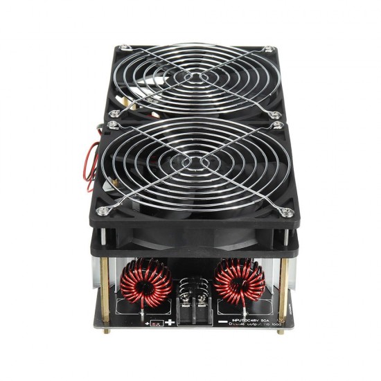 2500W 50A ZVS Induction Heating Module High Frequency Heating Machine Metal Heater + 48V Coil