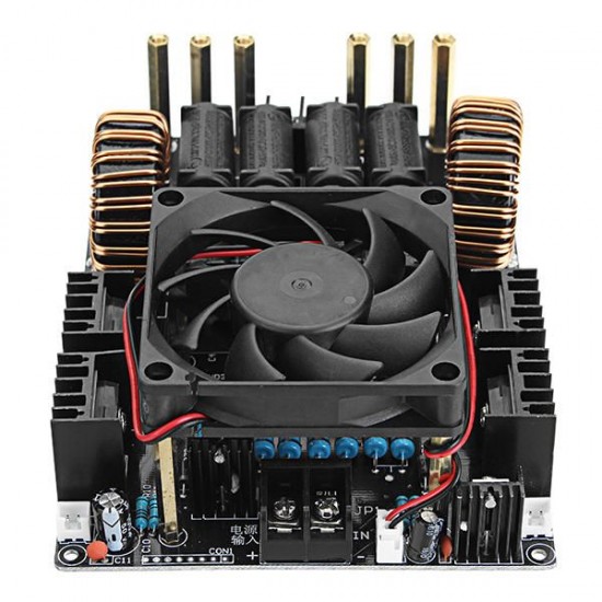DC 12-40V 50A 1000W 1KW ZVS Induction Heating Board Module With Coil And Fan DC 12-40V 50A 1000W 1KW ZVS Induction Heating Board Module With Coil And Fan