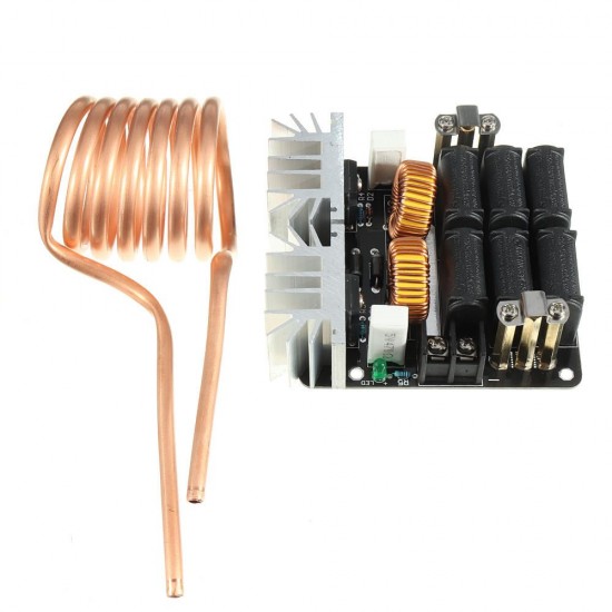 ZVS 12-48V 20A 1000W High Frequency Induction Heating Module Heater Machine ZVS 12-48V 20A 1000W High Frequency Induction Heating Module Heater Machine