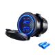 12-24V QC 3.0 Fast Dual USB Charger Touch Switch Waterproof Accessory For Motorcycle Car Truck Boat 12-24V QC 3.0 Fast Dual USB Charger Touch Switch Waterproof Accessory For Motorcycle Car Truck Boat