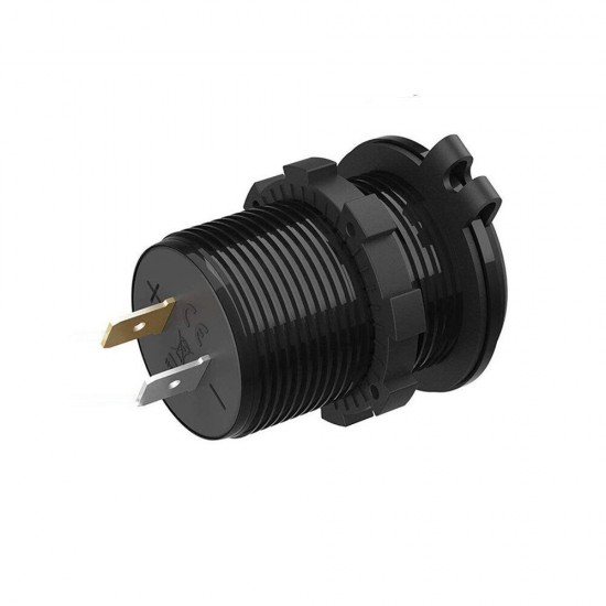 12-24V QC 3.0 Fast Dual USB Charger Touch Switch Waterproof Accessory For Motorcycle Car Truck Boat 12-24V QC 3.0 Fast Dual USB Charger Touch Switch Waterproof Accessory For Motorcycle Car Truck Boat