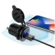 12-24V QC 3.0 Fast Dual USB Charger Touch Switch Waterproof Accessory For Motorcycle Car Truck Boat 12-24V QC 3.0 Fast Dual USB Charger Touch Switch Waterproof Accessory For Motorcycle Car Truck Boat
