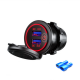 12-24V QC 3.0 Fast Dual USB Charger Touch Switch Waterproof Accessory For Motorcycle Car Truck Boat 12-24V QC 3.0 Fast Dual USB Charger Touch Switch Waterproof Accessory For Motorcycle Car Truck Boat