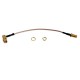 15cm SMA Female Bulkhead To SMA Male RA Plug Right Angle Pigtail Cable RG316 15cm SMA Female Bulkhead To SMA Male RA Plug Right Angle Pigtail Cable RG316