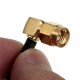 15cm SMA Female Bulkhead To SMA Male RA Plug Right Angle Pigtail Cable RG316 15cm SMA Female Bulkhead To SMA Male RA Plug Right Angle Pigtail Cable RG316