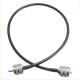 1Pc UHF PL259 Male to Male Plug Coax Coaxial Cable 20 Inch 50cm RG58 Soldered 1Pc UHF PL259 Male to Male Plug Coax Coaxial Cable 20 Inch 50cm RG58 Soldered