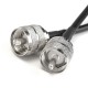 1Pc UHF PL259 Male to Male Plug Coax Coaxial Cable 20 Inch 50cm RG58 Soldered 1Pc UHF PL259 Male to Male Plug Coax Coaxial Cable 20 Inch 50cm RG58 Soldered