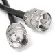 1Pc UHF PL259 Male to Male Plug Coax Coaxial Cable 20 Inch 50cm RG58 Soldered 1Pc UHF PL259 Male to Male Plug Coax Coaxial Cable 20 Inch 50cm RG58 Soldered