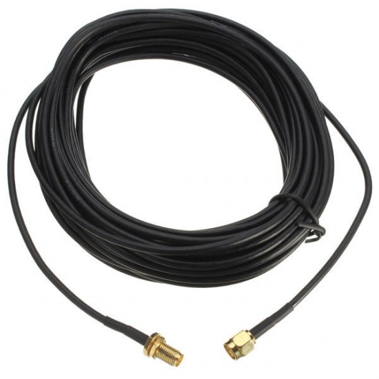 9M RP-SMA SMA Male to Female Wi-fi Router Antenna Extension Cable Connector