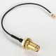 10cm PCI U.FL / IPX to RP-SMA Female Jack Pigtail Cable 10cm PCI U.FL / IPX to RP-SMA Female Jack Pigtail Cable