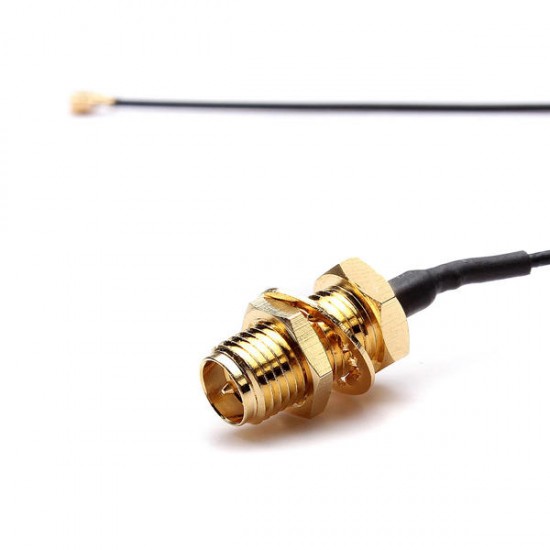 10cm U.FL/IPX to RP-SMA Female Antenna Pigtail Jumper Cable 10cm U.FL/IPX to RP-SMA Female Antenna Pigtail Jumper Cable