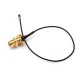 10cm U.FL/IPX to RP-SMA Female Antenna Pigtail Jumper Cable