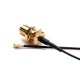 10cm U.FL/IPX to RP-SMA Female Antenna Pigtail Jumper Cable