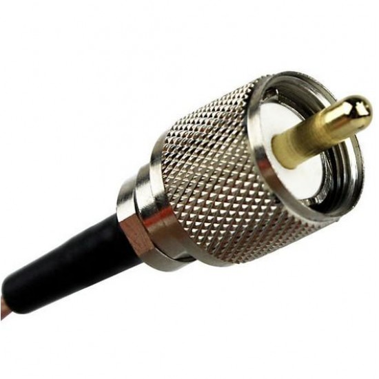 RG-316 5M UHF Cable For Walkie Talkie Antenna Pink RG-316 5M UHF Cable For Walkie Talkie Antenna Pink