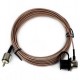 RG-316 5M UHF Cable For Walkie Talkie Antenna Pink RG-316 5M UHF Cable For Walkie Talkie Antenna Pink