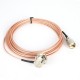 Pink 5 Meter 316 Coaxial Cable UHF/PL-259 Male to Female for QYT KT-8900 ICOM KENWOODs Mobile Radio Walkie Talkie Antenna
