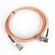 Pink 5 Meter 316 Coaxial Cable UHF/PL-259 Male to Female for QYT KT-8900 ICOM KENWOODs Mobile Radio Walkie Talkie Antenna Pink 5 Meter 316 Coaxial Cable UHF/PL-259 Male to Female for QYT KT-8900 ICOM KENWOODs Mobile Radio Walkie Talkie Antenna