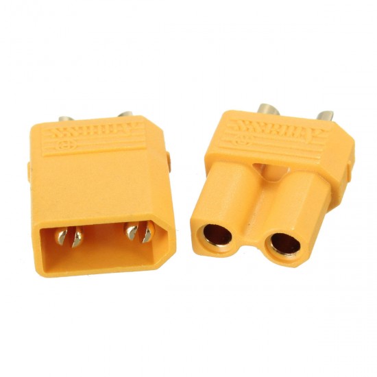 10 Pairs XT30 2mm Golden Male Female Plug Interface Connector