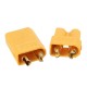 10 Pairs XT30 2mm Golden Male Female Plug Interface Connector