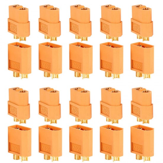 10Pairs/20pcs XT60 Plug Male Female Bullet Connectors For RC Drone Multirotor FPV Racing Battery