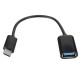 16.5cm Type C Male to USB 2.0 A Female OTG Data Cable Cord Adapter 16.5cm Type C Male to USB 2.0 A Female OTG Data Cable Cord Adapter