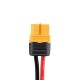 20cm 20AWG 4.0mm Banana Plug to XT60 XT30 DC5.5 T Plug Charger Adapter Cable for IMAX B6 ISDT Charger