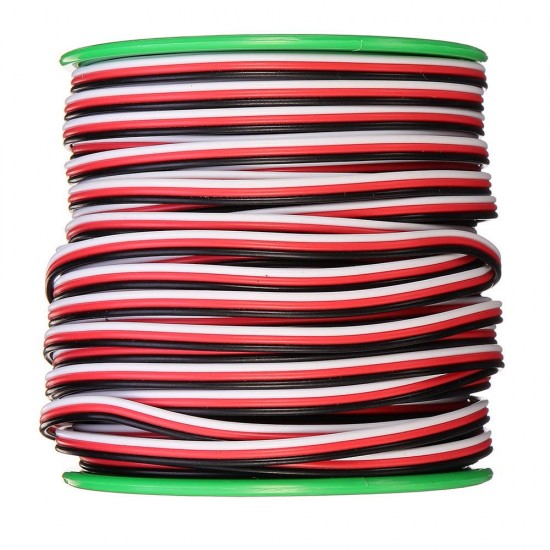 30m 26AWG Soft Silicone Servo Cable Wire High Temperature Tinned Copper Flexible Wire 30m 26AWG Soft Silicone Servo Cable Wire High Temperature Tinned Copper Flexible Wire