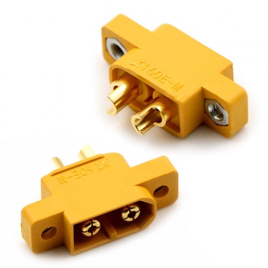 4PCS XT60E-M Connectors Male Plug XT60 E Plug To M Plug For RC Battery FPV Racing Drone