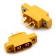 4PCS XT60E-M Connectors Male Plug XT60 E Plug To M Plug For RC Battery FPV Racing Drone