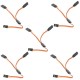 5PCS 15cm Y Servo Cable Lead Splitter For JR Spektrum HITEC 5PCS 15cm Y Servo Cable Lead Splitter For JR Spektrum HITEC